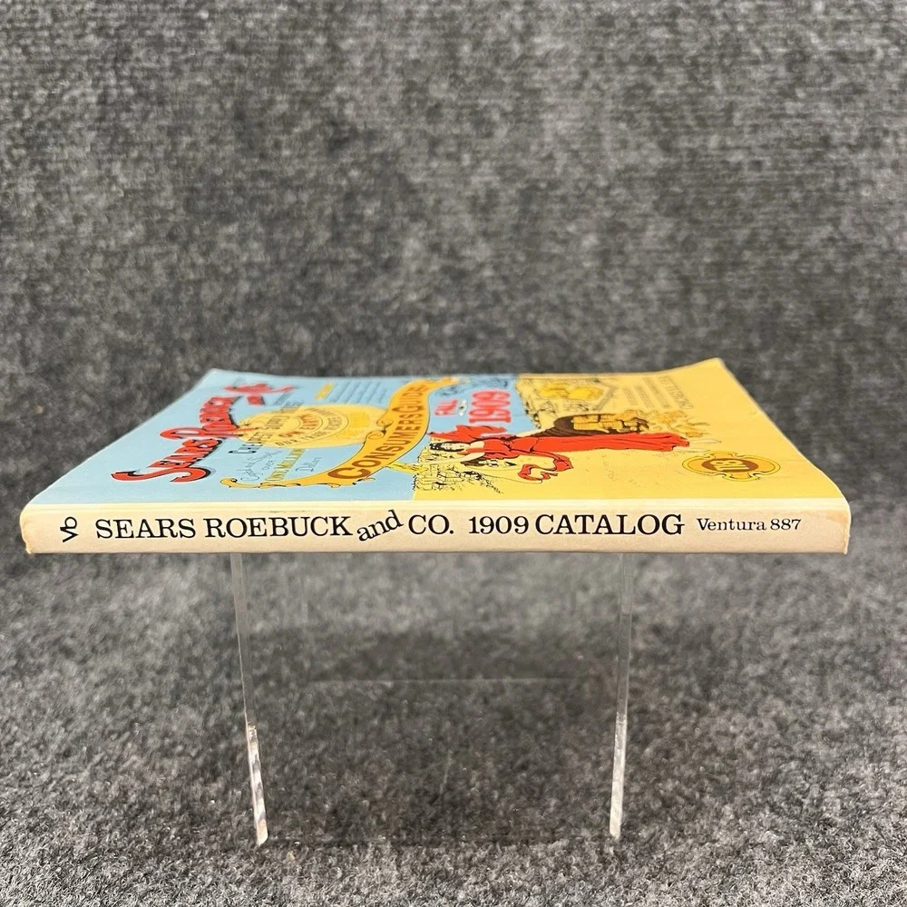 Vintage Sears Roebuck and Co 1909 Fall Consumer Guide Catalog #118  1979 Reprint